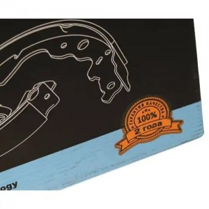 Колодки тормозные УАЗ длинные (4шт.) комплект MEGAPOWER 35033154 MEGA POWER