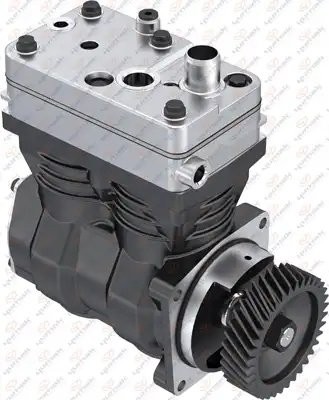 Компрессор воздушный 2-х цилиндровый 636 см3 Тормозной Компрессор 01.06.048 YUMAK