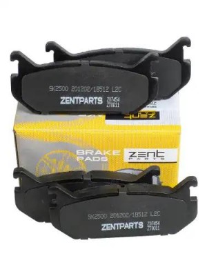 колодки дисковые задние! Mazda 626 1.8-2.5/2.0D 92-98/Xedos6 1.6/2.0 92> Z07454 ZENTPARTS