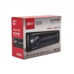 Магнитола автомобильная 1DIN 24V ACV AVS950BM ACV