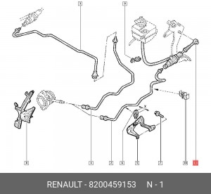 цилиндр сцепления главный!\ Opel Movano, Renault Master 1.9-2.8TDi 98> 8200459153 RENAULT