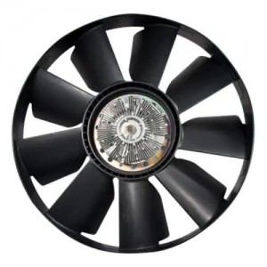 Муфта вязкостная с вентилятором и обечайкой 700мм КАМАЗ дв.740.50, 740.62, 740.6 HTKS020002748 HOTTECKE