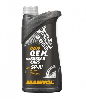 8209 MANNOL ATF SP-III (1L) жидкость трансмиссионная! синтетическая\ MANNOL MN8209-1 MANNOL