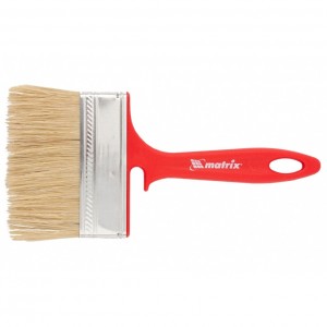 Кисть флейцевая 100мм (4") натуральная щетина для эмали Color Line MATRIX 83354 MATRIX