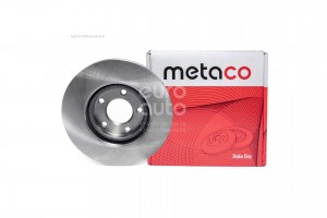 Диск тормозной передний вентилируемый 3050062 METACO