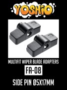 Адаптер щетки стеклоочистителя SIDE PIN 17 мм комплект (2шт.) YOSHIO FA08 YOSHIO