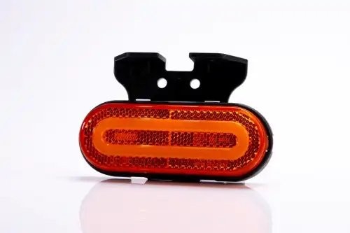 фонарь габаритный! LED, желтый, 120х47, с проводом 0.5м\ FT072ZLED FRISTOM