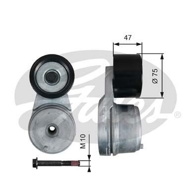Натяжной ролик привода вспомогательных агрегатов FleetRunner® T38576 GATES