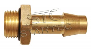 Соединитель трубки ПВХ,полиамид М16х1.5/11 удлиненный прямой латунь STARTEC INF.11.M16-11 STARTEC