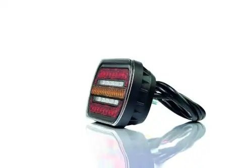 фонарь задний! LED, 3-функциональный, 140х50,5 с проводом 1м\ Universal FT320LEDDI FRISTOM