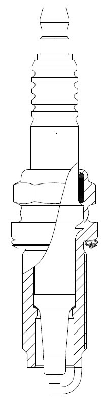 Свеча зажигания для а/м BAIC U5 Plus (23-) 1.5T/BJ40 (23-) 2.0T/X35 (23-) 1.5T ( VSP2729 START VOLT