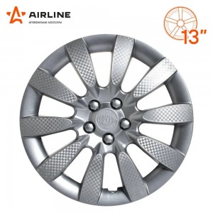 Колпаки колесные Торнадо 13" (серебристый/карбон, 2шт) AWCC-13-06 AWCC-13-06 AIRLINE