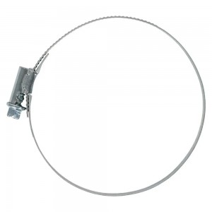 Хомут на патрубки AIRLINE червячный 70-90/9 мм (усиленный, W1 оцинк) 1 шт. AHCG011 AIRLINE