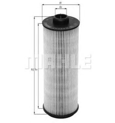Фильтр масляный BMW 5 (E34,E39),7 (E32,E38),X5 (E53) MAHLE OX152/1D MAHLE KNECHT