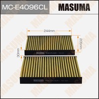 фильтр салона! 2шт. угольный\ BMW F10/F11 2.0-5.0 10>/F01/F02 3.0-6.0 08> MCE4096CL MASUMA