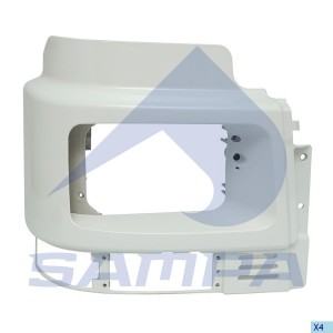 Панель кабины VOLVO FH12,16 передняя под фару правая SAMPA 18300081 SAMPA