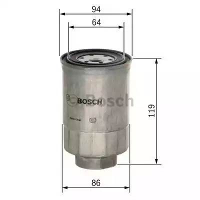 Фильтр топливный TOYOTA BOSCH F 026 402 110 BOSCH