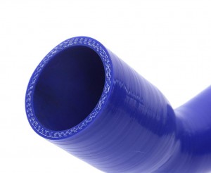 Патрубок ГАЗель Next дв.CUMMINS 2.8 радиатора нижний синий силикон MEGAPOWER 13016157 MEGA POWER