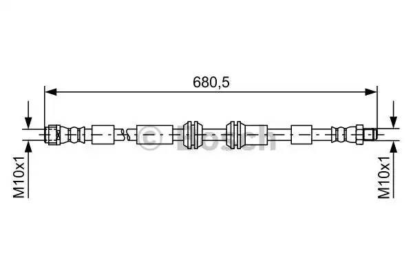 MERCEDES BENZ W166 M-KLASSE (ML) (2011>) 1 987 481 734 BOSCH
