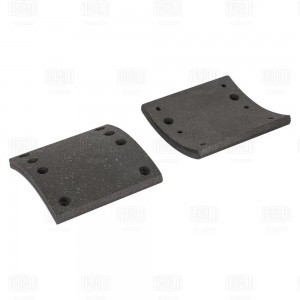 Накладка торм. колодки КАМАЗ Компас-12 Р/К 8 шт. с закл. 160х152 (задний мост) ( BLT 0719 TRIALLI