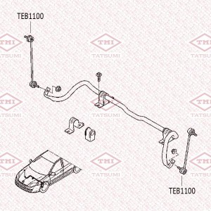 RENAULT LAGUNA III TEB1100 TATSUMI