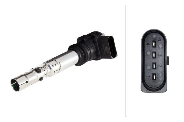 катушка зажигания!\ Audi A3/A4/A6/TT, VW Golf/Bora/Passat 1.8-3.0i/Ti 96> 5DA 193 175911 HELLA