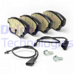 LP1955 колодки дисковые з.\ Ford Transit/TourneoConnect 2.3 16V/2.2TDCi/2.4TDCi  LP1955 DELPHI