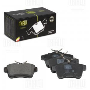 Колодки торм. Citroen C4 (10-)/DS4 (11-)/DS5 (12-)/Peugeot 3008 (09-) диск. зад. PF 4027 TRIALLI
