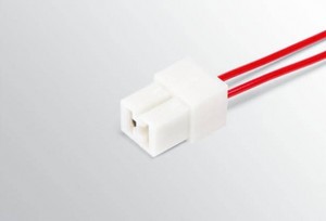 КОЛОДКА соединительная 2-х контактный гнездовой  с проводом AX37201 CARGEN