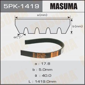 Ремень ручейковый MASUMA 5PK-1419 5PK-1419 5PK-1419 MASUMA