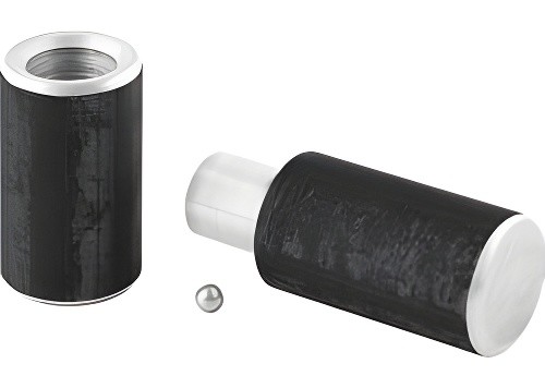 Петля гаражная с шариком 22х120мм набор 4шт. СИБРТЕХ 92006 SIBRTEC