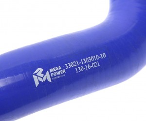 Патрубок ГАЗ-3302 радиатора верхний силикон (d=38) MEGAPOWER 130-16-021 MEGA POWER