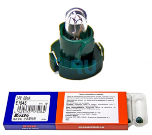 Лампа 14V T3 60mA подсветка кнопок (1шт.) KOITO E1545 KOITO