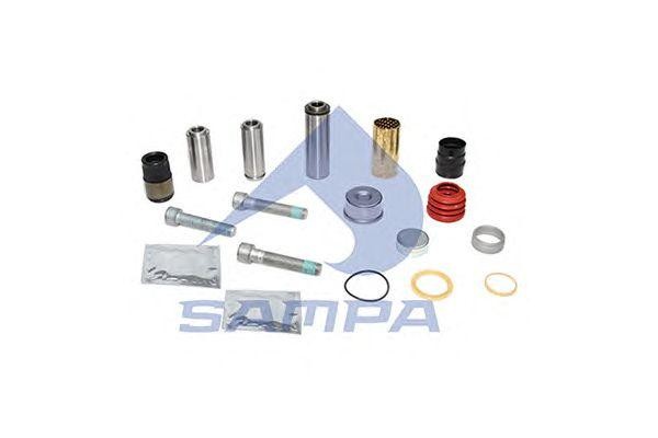 Ремкомплект суппорта КАМАЗ-5490 MERCEDES заднего (направляющие,пыльники,втулки)  096.661 SAMPA