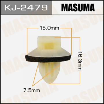 Пистон обивки универсальный MASUMA KJ2479 MASUMA