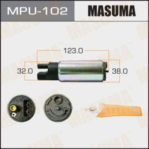 насос топливный электрический! 3.0bar\ Toyota Corolla 1.6/1.8/RAV4 2.0/Camry 2.4 MPU-102 MASUMA