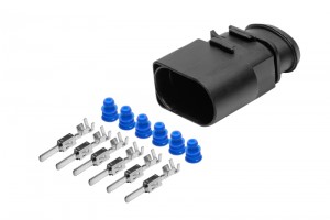 Разъем AUDI A4 (05-) 6-ти контактный моторного отсека CARGEN AX6536S CARGEN