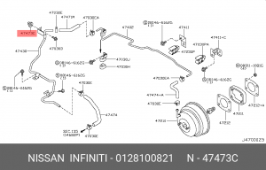 ЗАГЛУШКА ТЕХНОЛОГИЧЕСКИХ ОТВЕРСТИЙ ДЕТАЛ 01281-00821 01281-00821 NISSAN