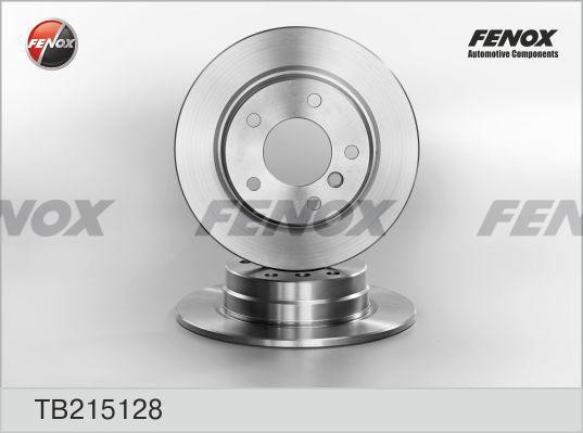 Диск тормозной  2шт TB215128 FENOX