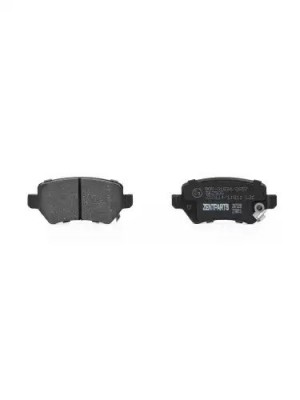 колодки дисковые задние Z07228 ZENTPARTS