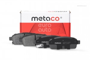 Колодки тормозные задние дисковые к-кт 3010006 METACO