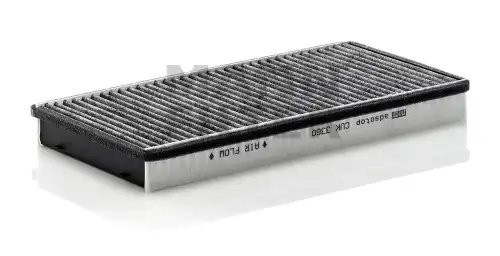 Фильтр воздушный салона VW Touareg (11-) угольный MANN CUK3360 MANN FILTER