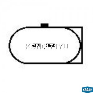 Компрессор VW T5 (03-09) кондиционера KRAUF KCN0171YU KRAUF