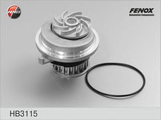 помпа! 21z\ Opel Ascona/Astra/Kadett/Calibra/Omega/Vectra, Daewoo Espero 1.6-2.0 HB3115 FENOX
