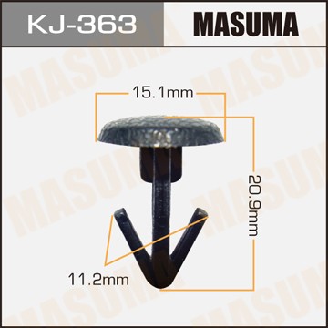 Пистон обивки универсальный MASUMA KJ363 MASUMA