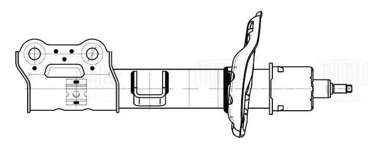 Амортизатор для а/м Kia Sportage IV (15-)/Hyundai Tucson (15-) (стойка) пер. пра AG 08314 TRIALLI