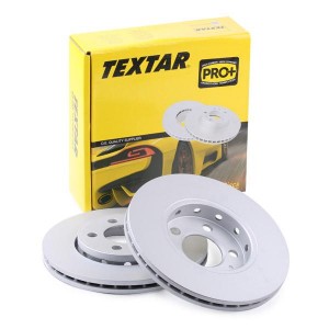 Диск тормозной VW Golf 4,5 AUDI A2,A3 SKODA Fabia,Octavia передний (1шт.) TEXTAR 92082205 TEXTAR