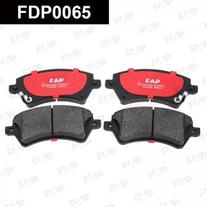 FDP0065 колодки дисковые! передние\ Toyota Corolla 01> FDP0065 FAP