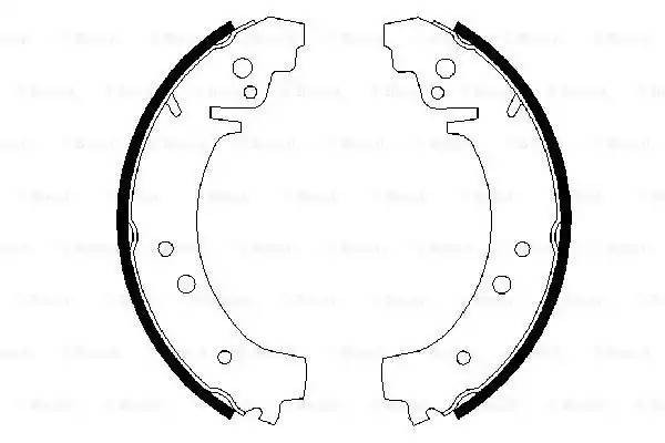 VAZ 2101-07, 2121, 2123 250x51MM 0 986 487 217 BOSCH