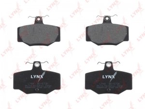 колодки тормозные дисковые задние!\ Nissan Primera 1.6-2.0/2.0TD 90-02/Almera N1 BD-5736 LYNXAUTO